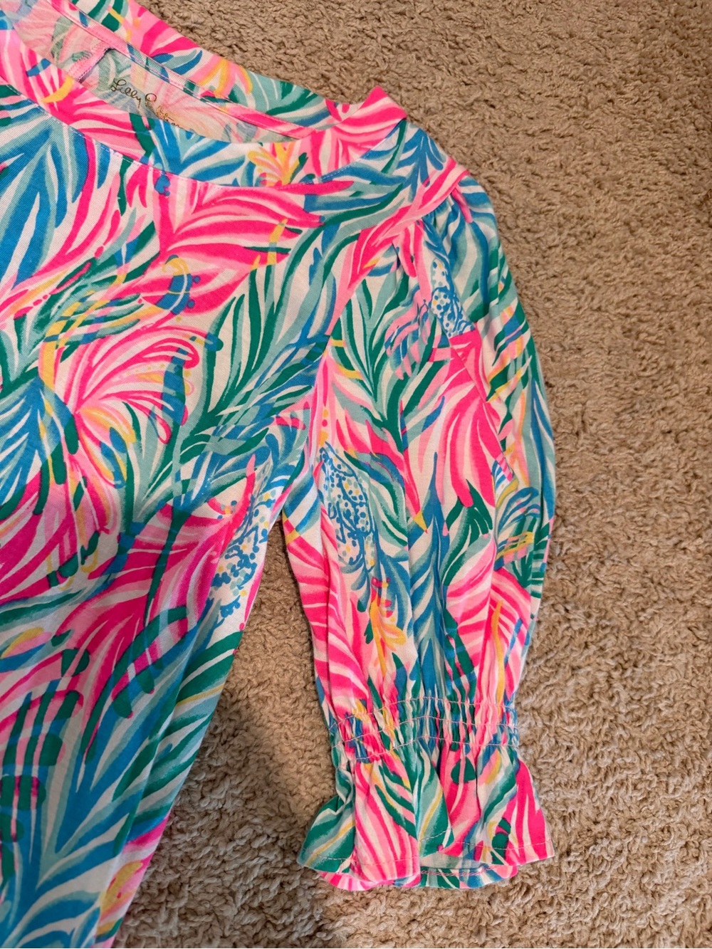 Lilly Pulitzer Adley Short Sleeve Mini Dress - Picture 5 of 5